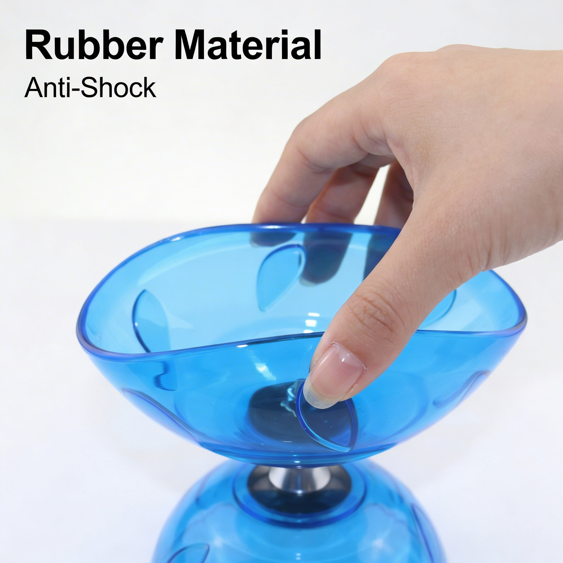 Triple Bearings Chinese Diabolo Yoyo Set for All ages - Perfect for kids present, fitness, tricks - Large